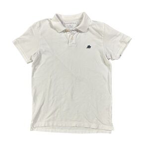 Aéropostale A87 White Polo Shirt Men’s Medium Classic Casual